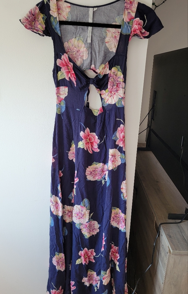 Reform by reformation maxi floral dress vanessa hudgens - Picture 3 of 6